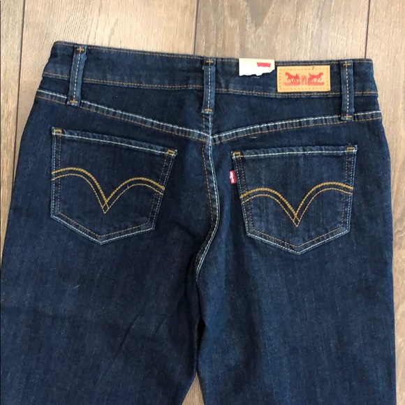 NWT Levi’s 518 Straight Low Rise Jeans Size 3M/26 - Picture 10 of 10
